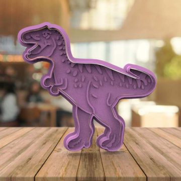 Cortante para reposteria con forma de Dinosaurio - M