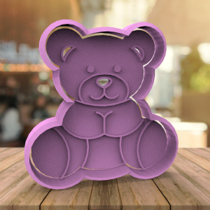 Cortante para reposteria con forma de Oso - D