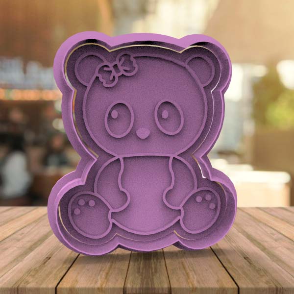 Cortante para reposteria con forma de Oso - K