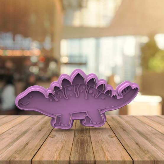 Cortante para reposteria con forma de Dinosaurio - U