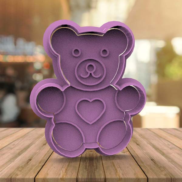 Cortante para reposteria con forma de Oso - G