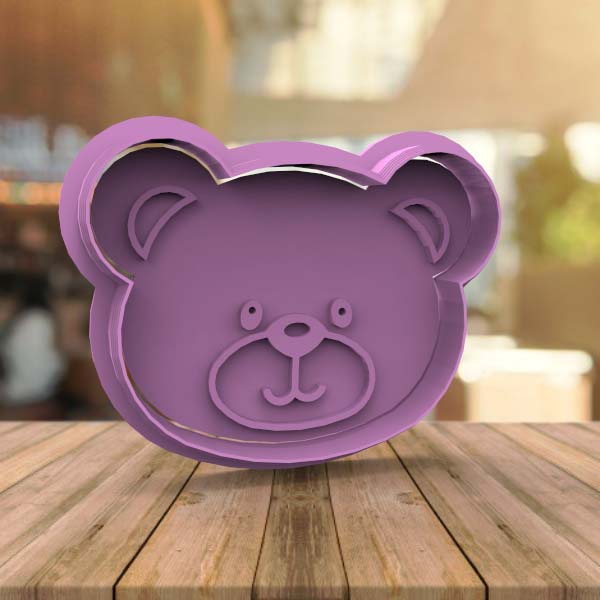 Cortante para reposteria con forma de Oso - C